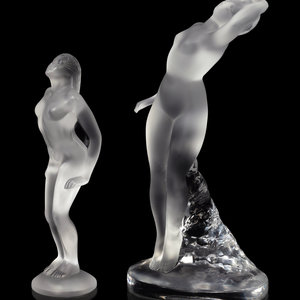 Two Lalique Nude Figures Second 2a8b65