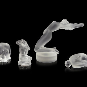 Four Lalique Nude Figures Second 2a8b66