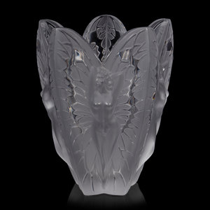 A Lalique Chrysalide Vase Second 2a8b6a