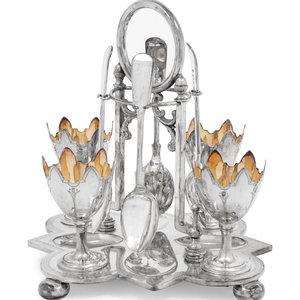 An English Silver Plate Egg Coddler with 2a8c1a
