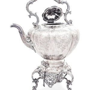 An English Silver-Plate Kettle