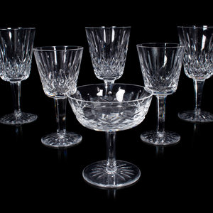 A Waterford Lismore Cut Glass Stemware 2a8c22