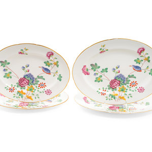 Two Pairs of Wedgwood Cuckoo Pattern