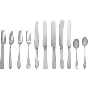 A Group of American Silver Flatware 2a8c71
