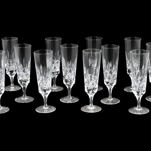 A Set of Twelve Gorham Cut Glass