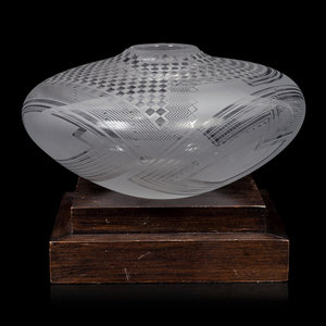 An American Studio Glass Vase by 2a8c9f