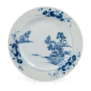 A Chinese Blue and White Porcelain Dish
Late