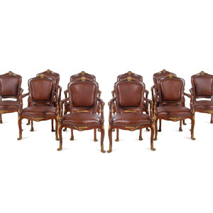 A Set of Fourteen Louis XV Style 2a8d14