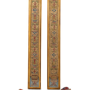 A Pair of Framed Italian Tapestry 2a8d82