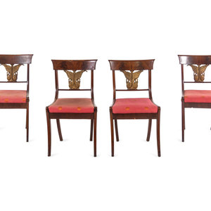 A Set of Four Italian Parcel Gilt 2a8d88