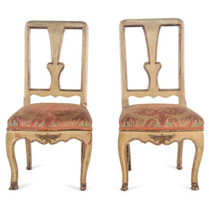 A Pair of Italian Cream Painted 2a8d87