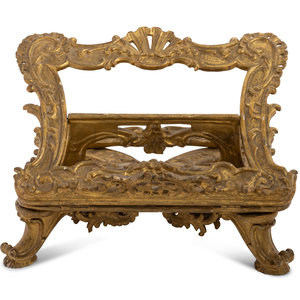 A Florentine Giltwood Book Stand 19th 2a8d91