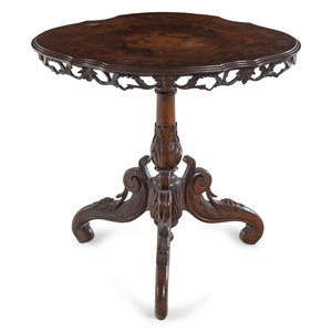 A Swiss Marquetry Side Table Circa 2a8dc6