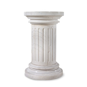 A Carved Marble Pedestal
20th Century
Height