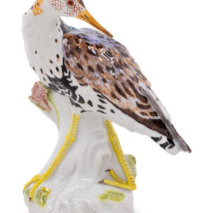 A Meissen Porcelain Bird Figure
20th