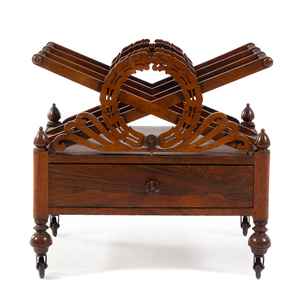 A Late Regency Rosewood Canterbury 19th 2a8e7a