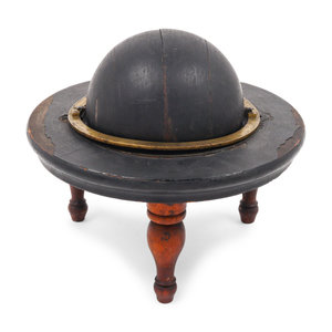 An English Table Globe
19th Century
lacking