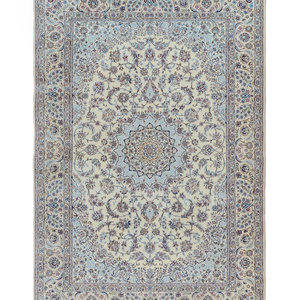 A Nain Silk Rug
Second Half 20th