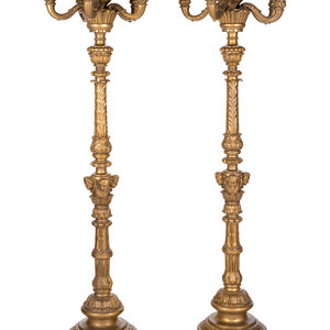 A Pair of Empire Style Giltwood 2a8f81