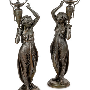 A Pair of French Bronze Figures 2a8f84