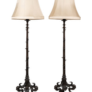 A Pair of French Neoclassical Patinated 2a8fa7