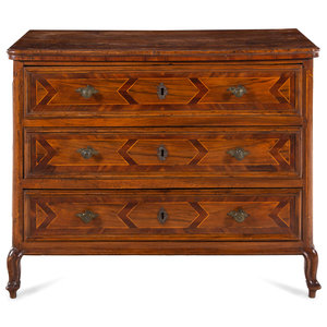 An Italian Baroque Walnut and Parquetry 2a8fb6