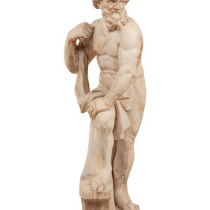 Continental Likely 18th Century Hercules carved 2a9001