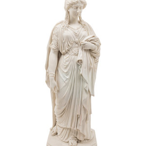 A Parian Ware Figure of Zenobia After 2a9004