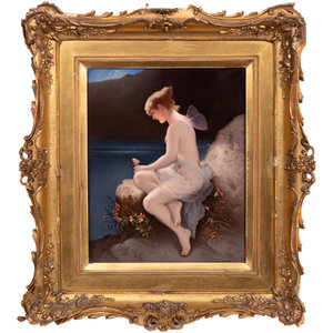 A Berlin K P M Porcelain Plaque 2a9027