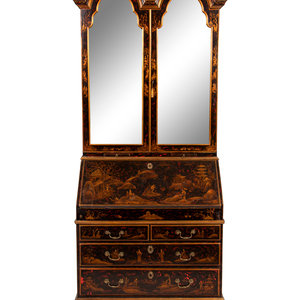 A George III Lacquered and Japanned