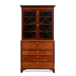 A George III Style Satinwood Inlaid 2a9094