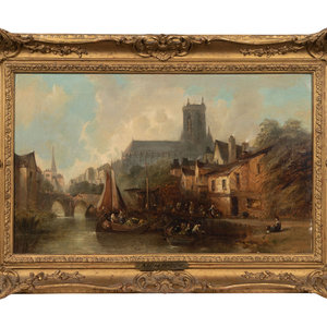 Clifford Montague (British, 1845-1901)
Canal