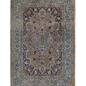 A Qum Silk and Wool Rug 20th Century 5 2a90ee
