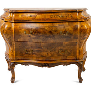 An Italian Rococo Style Olivewood 2a91cb
