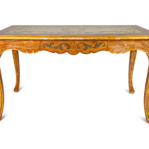 An Italian Painted Writing Table
20th