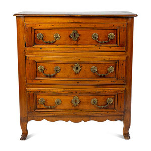 A French Provincial Fruitwood Small