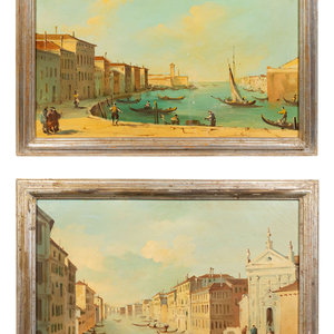 Venice Scenes (a pair of works)
(20th