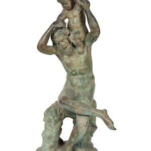 A Patinated Bronze Allegorical 2a6c02