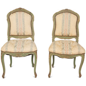 A Pair of Louis XVI Carved and
