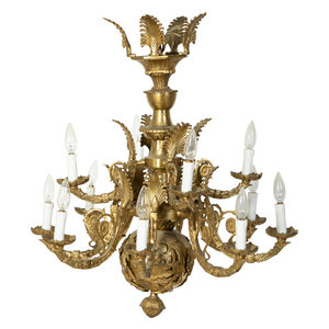 A French Empire Style Gilt Bronze 2a6c3e