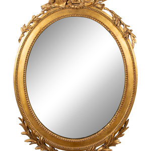 A George III Style Giltwood Mirror
19TH