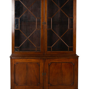 A George III Style Mahogany Bookcase
19TH