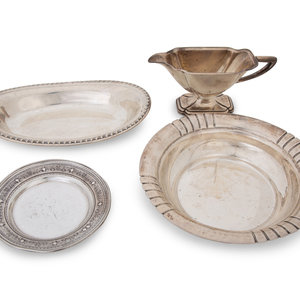 Four American Silver Serving Pieces
20TH