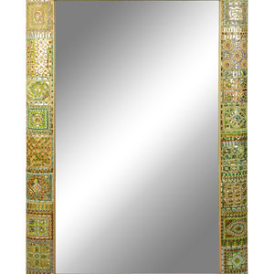 A Murano Glass Mosaic Mirror by 2a6c92