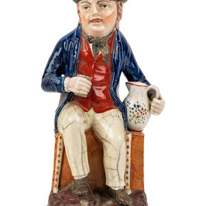 A Sailor or Apothecary Toby Jug Late 2a6e69