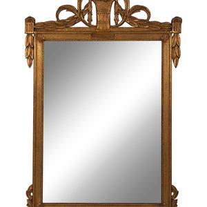 A Continental Style Giltwood Mirror 20th 2a6f33