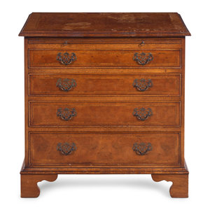 A George III Style Burlwood and