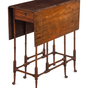 An English Mahogany Spider-Leg Table
19th