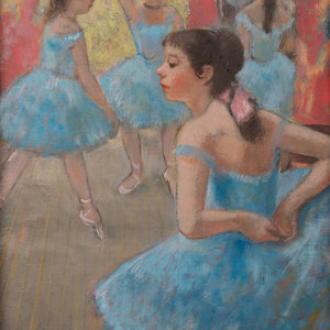 Francois Gall French 1912 1987 Dancers oil 2a6fe1