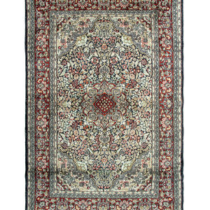 A Silk Tabriz Rug
20th Century
4